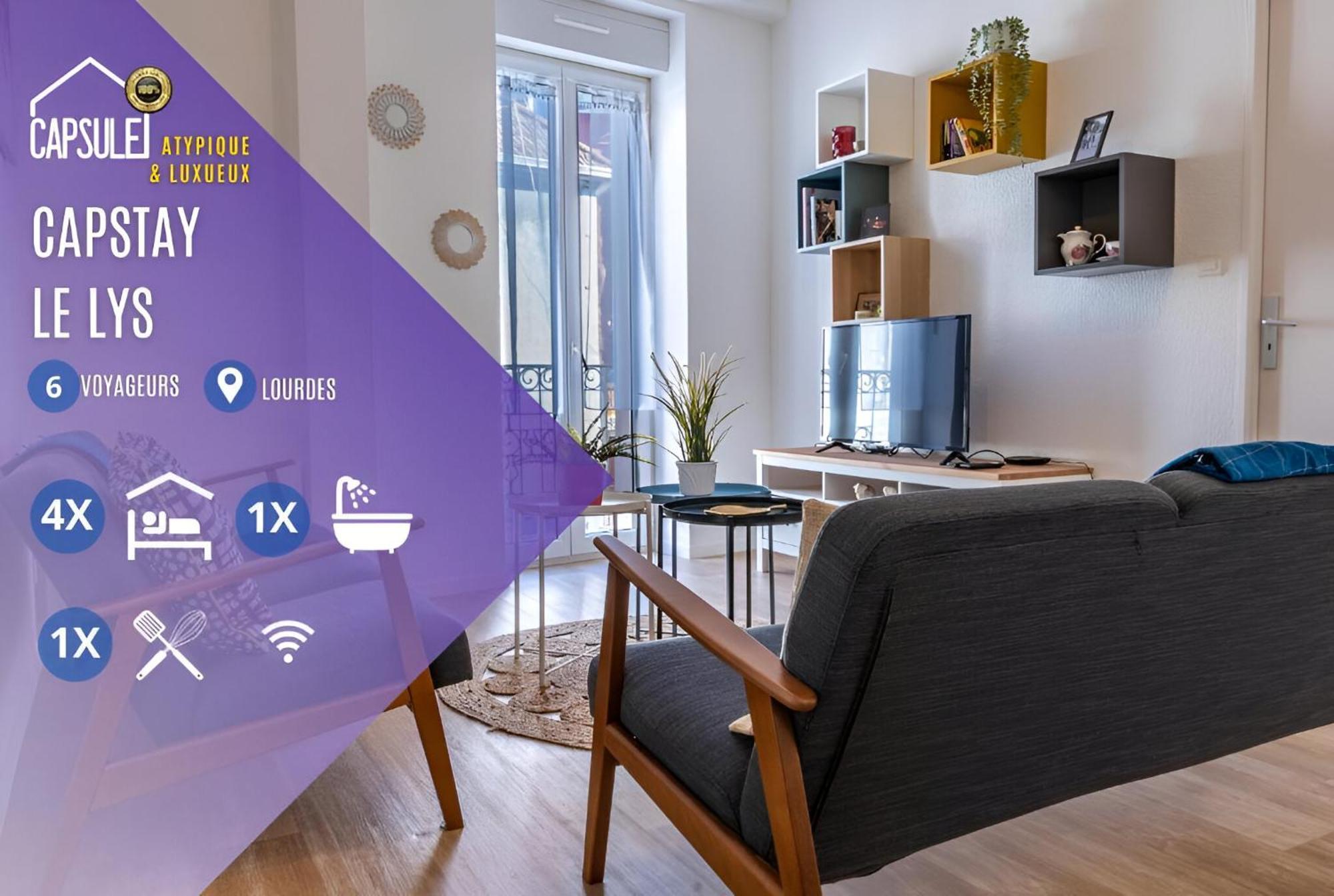Residence Serenity - Hyper Centre - Bagagerie Lourdes Ngoại thất bức ảnh